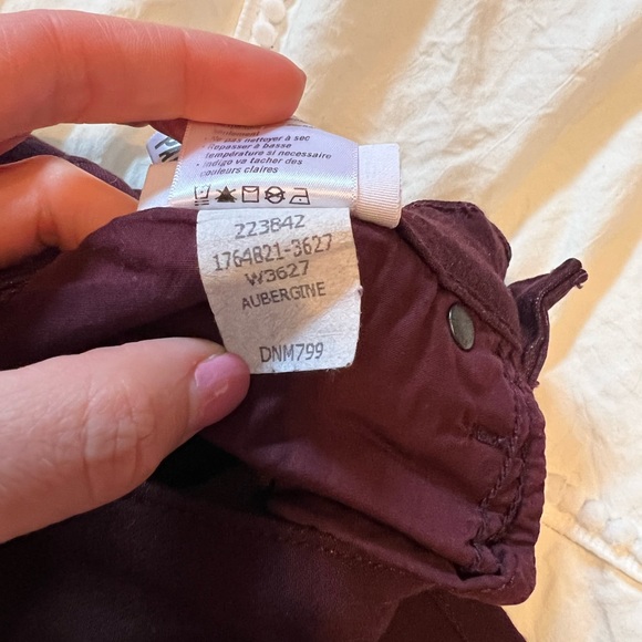 Paige Verdugo ankle jeans in aubergine- size 25 - Picture 7 of 8